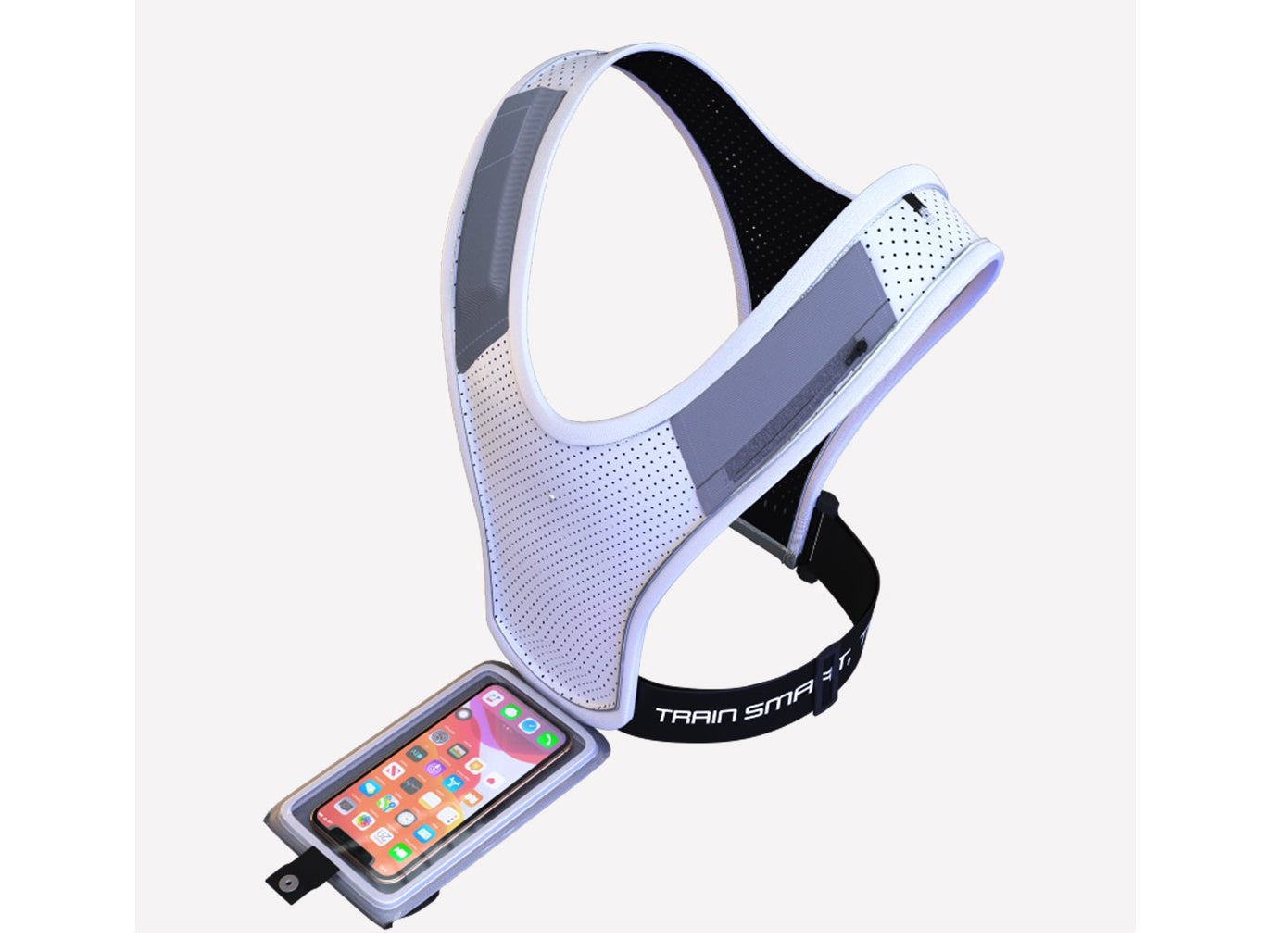 Mobile pouch outlet for running